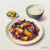 Stir-Fried Pork and Eggplant with Spicy Miso Set Meal