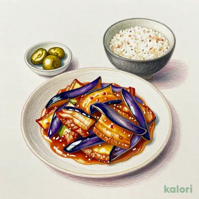 Stir-Fried Pork and Eggplant with Spicy Miso Set Meal