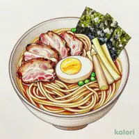 Ajitama Tsukemen (Dipping Ramen with Seasoned Egg)
