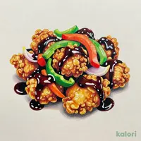 Fried Chicken with Black Vinegar Sauce