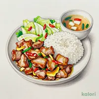 定食セット(豚生姜焼き)
