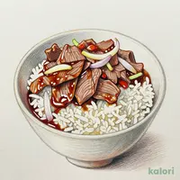 牛丼 並盛（つゆぬき） (並盛)