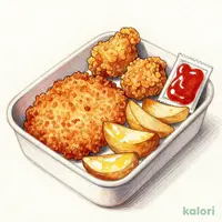 【惣菜セット】ロースかつ１枚＋本格唐揚げ３個＋ハーフ皮付きポテト