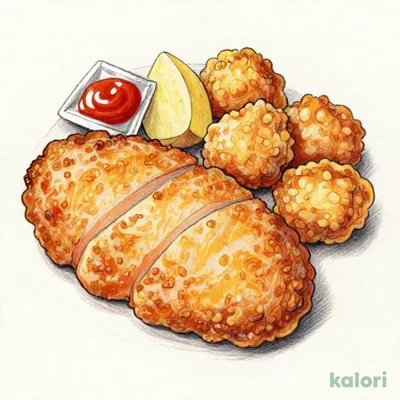 【惣菜セット】倍盛）ロースかつ２枚＋本格唐揚げ６個＋ハーフ皮付きポテト