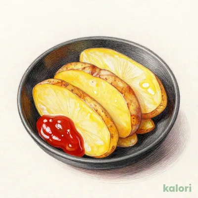 ハーフ皮付きポテト