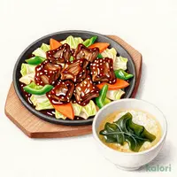 ジンギスカン定食