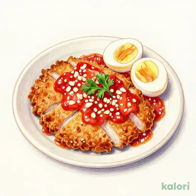 Tomato Sauce Loin Katsu (A La Carte)