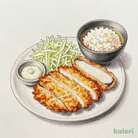 Pork Loin Cutlet and White Fish Fry Set Meal