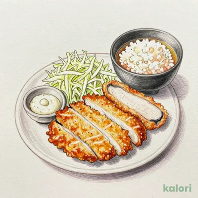 ロースかつ＆白身魚フライ定食