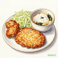 “肉厚”チキン“むね”かつ＆本格唐揚げ定食