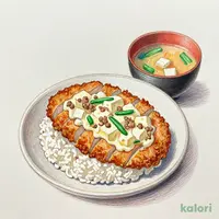 ロースかつ“白”麻婆ライス