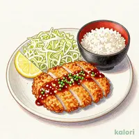 ロースかつ＆油淋鶏（3個） 定食