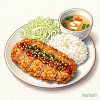 Extra Thick Rib Roast Cutlet & Yurinchi (3 pcs) Set Meal