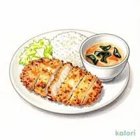 超厚切りリブロースかつ定食