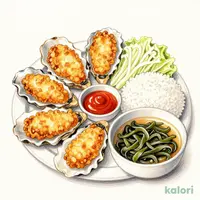 たっぷりカキフライ（7個）定食