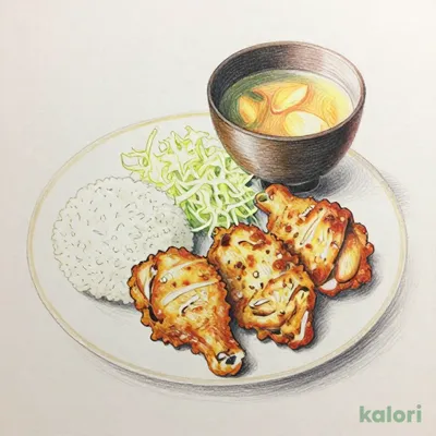 Authentic Fried Chicken Set Meal (5 Pieces)