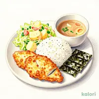 得朝アジフライ(1枚)定食