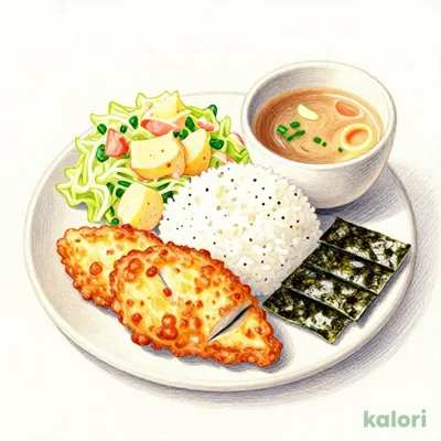 得朝アジフライ（1枚）定食