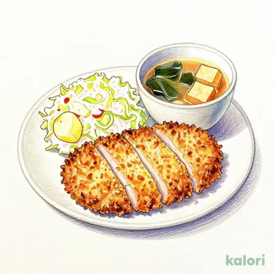 Morning Pork Cutlet Set Meal (No Side Dish)