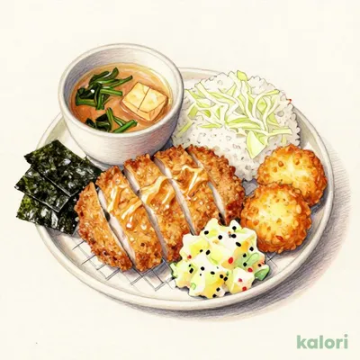 Morning Pork Cutlet Set Meal