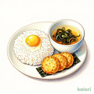 玉子かけごはん定食