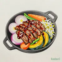 Mutton Jingisukan (with Vegetables)