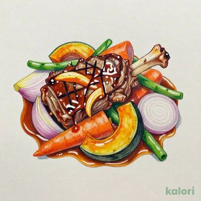 マトンロースジンギスカン【野菜付】