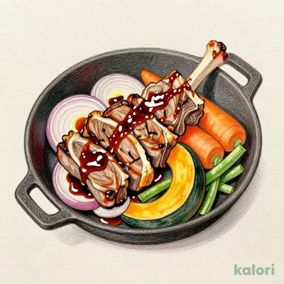 ラムジンギスカン【野菜付】