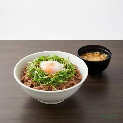 Spicy Negi Tamago Gyumeshi (Regular)