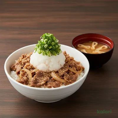 鬼おろしポン酢牛めし (並盛)