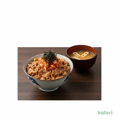 キムカル丼 (小盛)