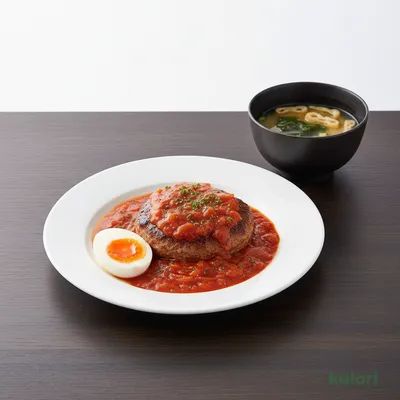 うまトマハンバーグ定食 (単品)
