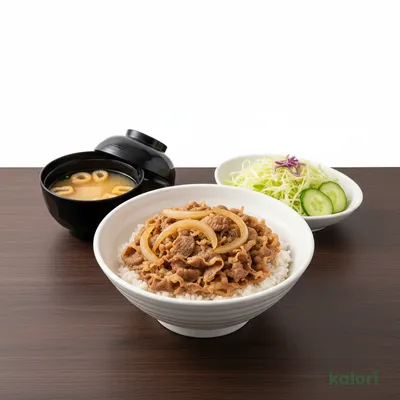 牛めしランチセット (特盛)