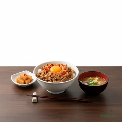 Kimchi Beef Rice Lunch Set (Super Large)