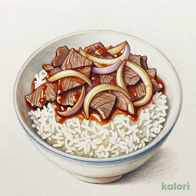 牛めし (並盛)