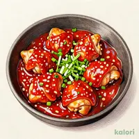 ごろチキチリソース定食 (単品)