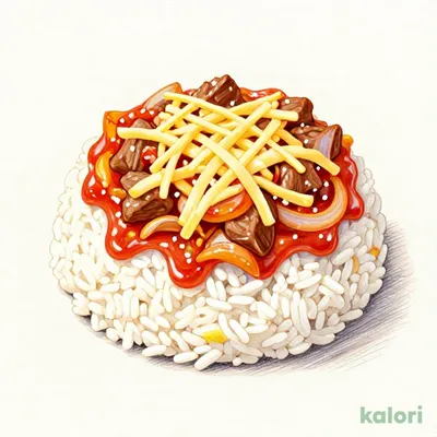 うまトマチーズ牛めし (あたま大盛)