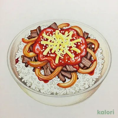 Tomato Sauce Cheese Beef Bowl (Small)