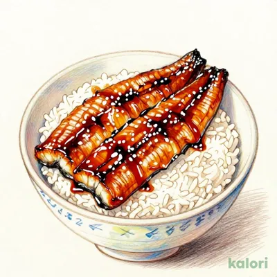 Unadon (Eel Rice Bowl), Double