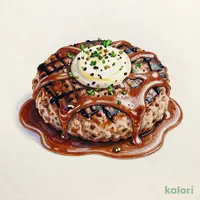 Brown Sauce Hamburger Steak (A La Carte)