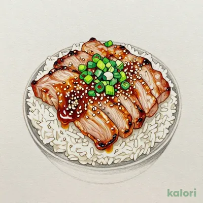 Pork Loin with Scallion Salt Sauce Bowl, Regular