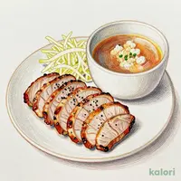 豚ロース焼肉定食 (ダブル)