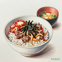 One Piece Kimchi Beef Bowl Set, Extra Large