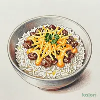 One Piece Cheese Beef Bowl Set, Extra Large