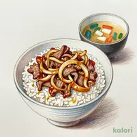 One Piece Beef Bowl Set, Regular