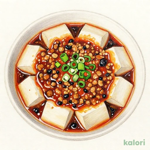 黒麻婆豆腐定食 (単品) 505kcal — What's in It & Nutrition Facts