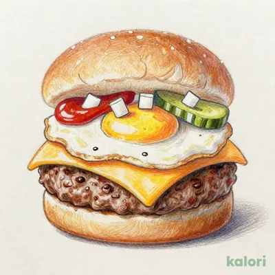 倍エッグチーズバーガー