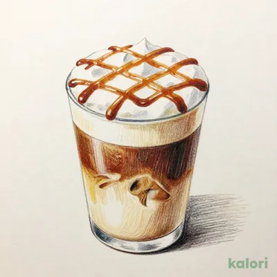 Iced Caramel Latte (M)