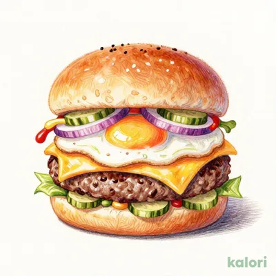 Egg Cheese Burger