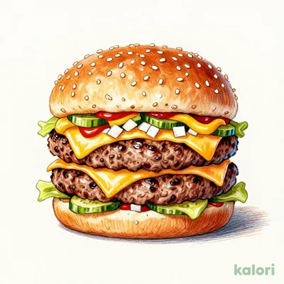 ダブルチーズバーガー